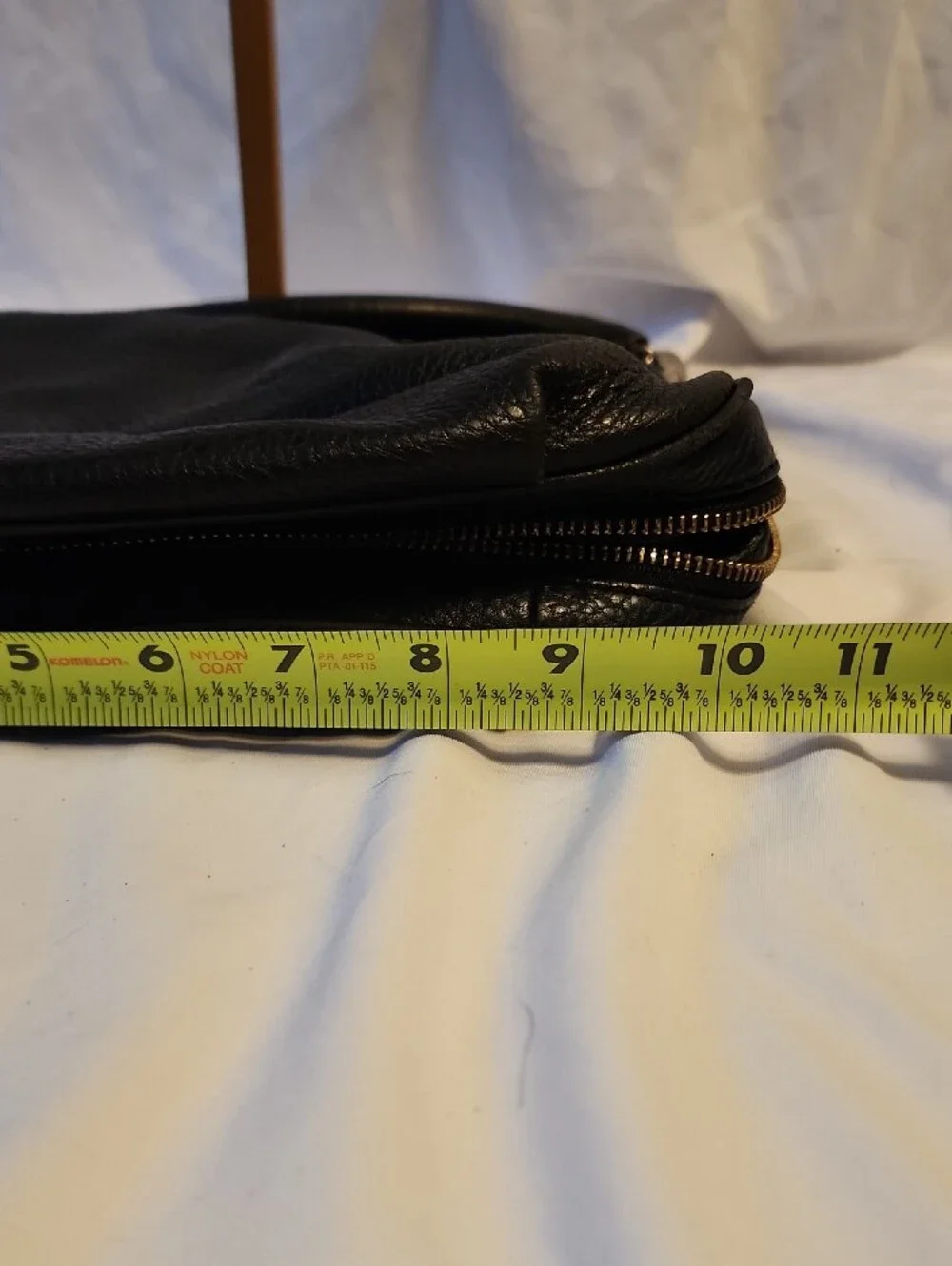 Kate Spade Black Pebbled Leather Hobo with Gold Hardware